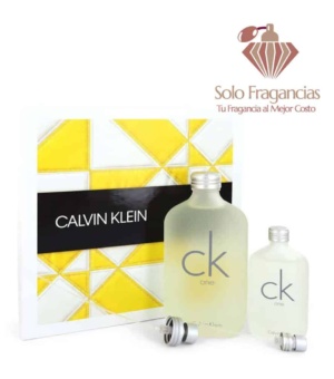 Ck One - Gift Set - 6.7 oz EDT Spray + 1.7 oz EDT Spray (Unisex)