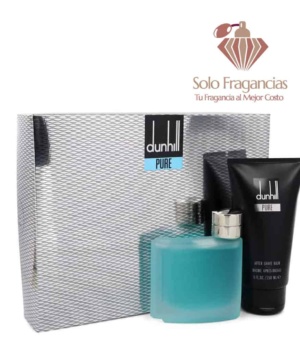 Dunhill Pure - Gift Set - 2.5 oz EDT Spray + 5 oz After Shave Balm
