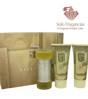 Bellagio - Gift Set - 3.4 oz EDT Spray + 6.8 oz Shower Gel + 6.8 oz After Shave Balm