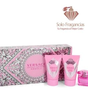 Bright Crystal Absolu - Gift Set - 0.17 oz Mini EDP + 0.8 oz Body Lotion + 0.8 oz Shower Gel