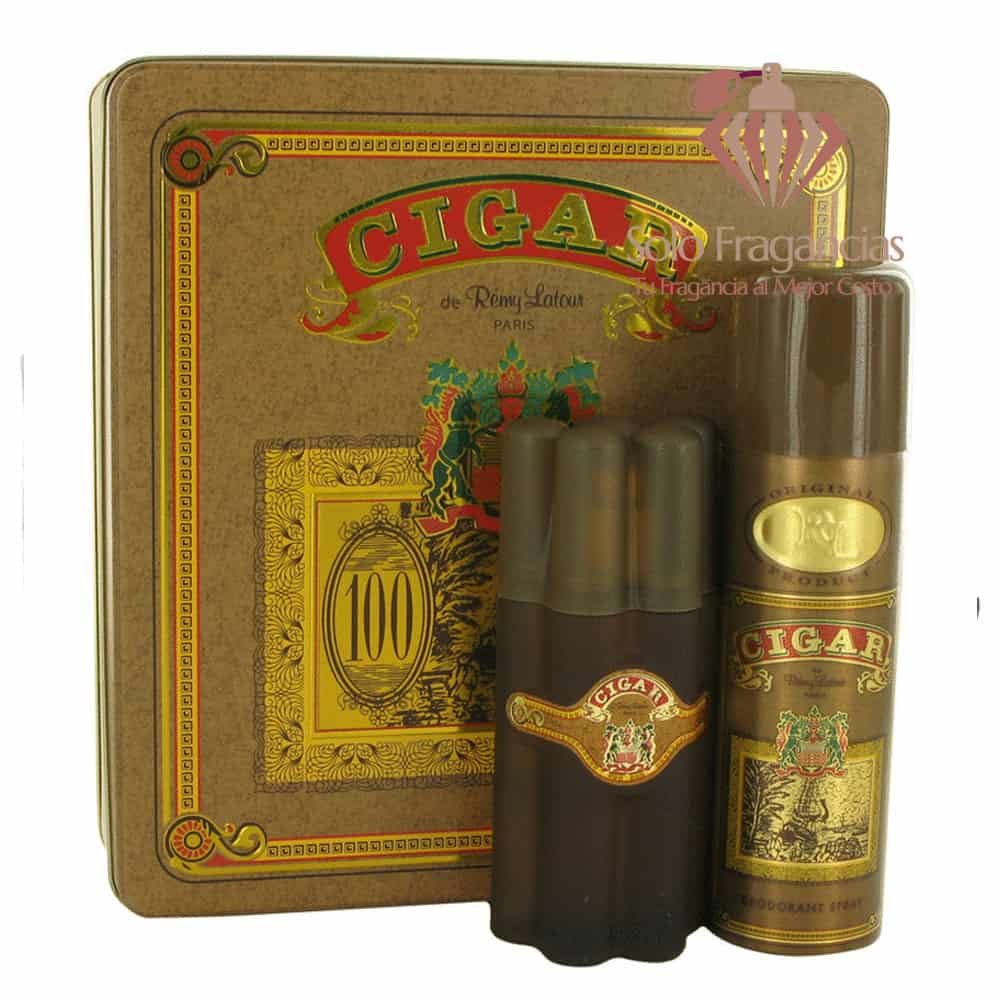 Cigar - Gift Set - 3.3 oz EDT Spray + 6.6 oz Deodorant