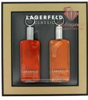 Lagerfeld - Gift Set - 2 oz EDT Spray + 2 oz After Shave