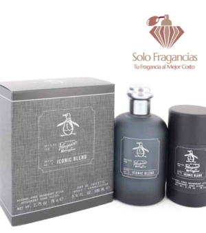 Original Penguin Iconic Blend - Gift Set - 3.4 oz EDT Spray + 2.75 oz Deodorant Stick